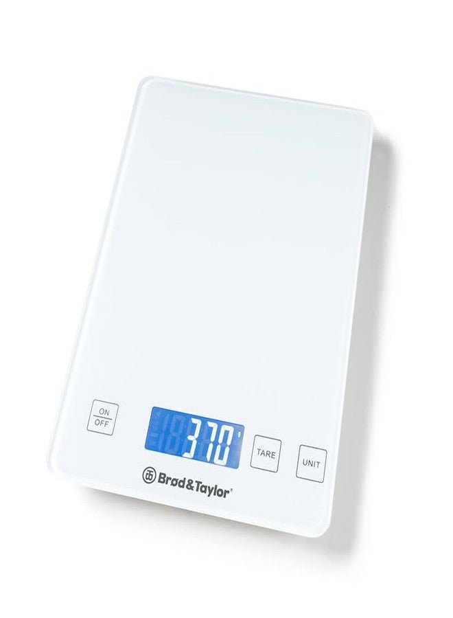 Brod & Taylor High Capacity Baking & Kitchen Scale (Weighs up to 33lbs/15kg of Ingredients), 1-Gram Precision, Five Unit Options, 5-Minute Display, Batteries Included - Image 4